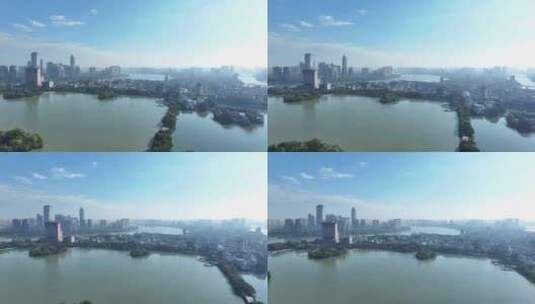 中国广东省惠州西湖国家风景名胜区高清在线视频素材下载