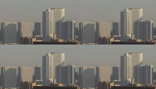 杭州城市 楼房高清在线视频素材下载