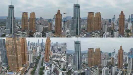深圳-罗湖商务中心大厦高清在线视频素材下载