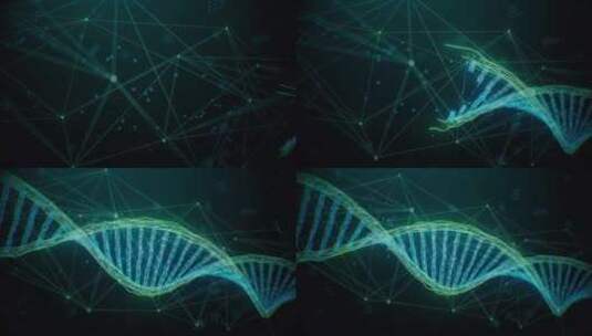 全息化科技DNA高清在线视频素材下载