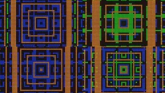 像素马赛克Ver24的VJ循环动画高清在线视频素材下载