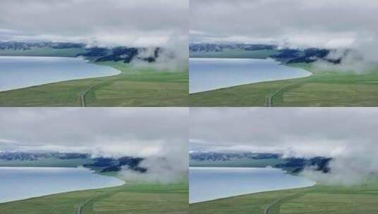新疆赛里木湖3高清在线视频素材下载