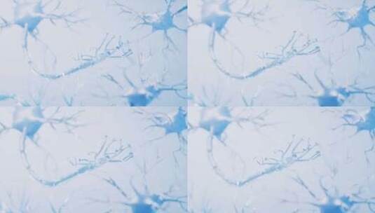 科技神经元细胞神经网络高清在线视频素材下载