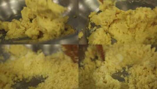 【镜头合集】制作豌豆沙豌豆黄高清在线视频素材下载