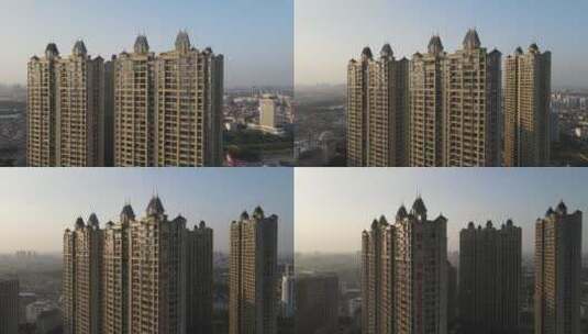 城市高层住宅楼高清在线视频素材下载