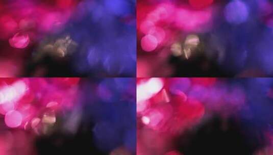 红色虚幻光斑光点动态背景 (5)高清在线视频素材下载