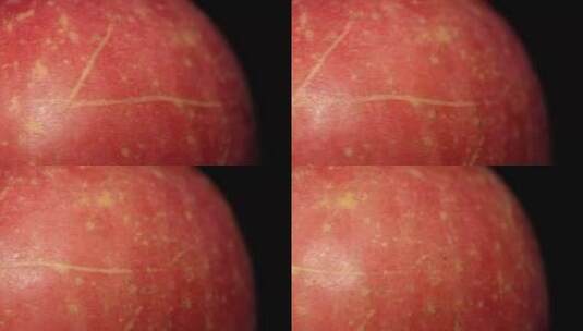 红富士苹果水果健康高清在线视频素材下载