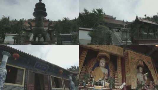 古建筑拍摄佛教文化高清在线视频素材下载
