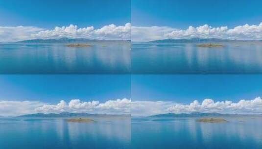 中国新疆赛里木湖延时风景高清在线视频素材下载