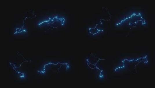 雷电特效素材高清在线视频素材下载