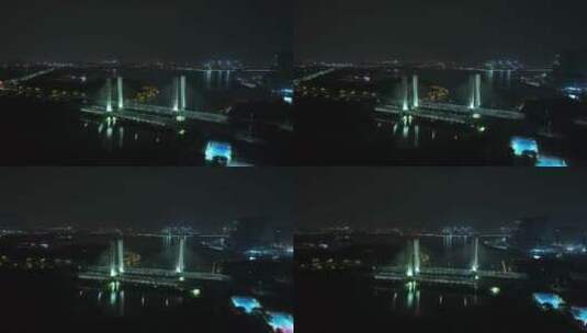 郑州龙湖金融岛航拍高清在线视频素材下载