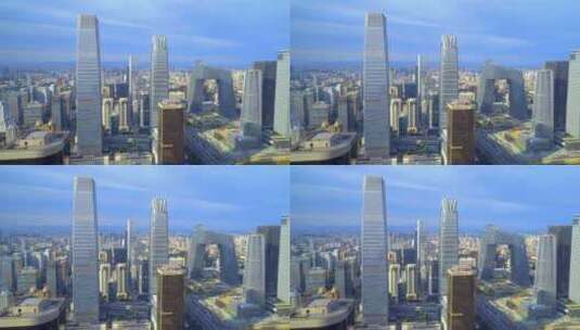 北京CBD-城市高楼大厦高清在线视频素材下载