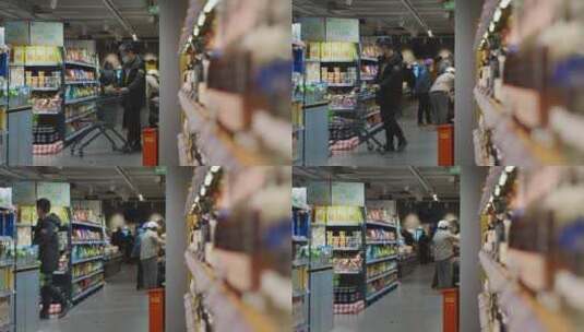 超市购物高清在线视频素材下载
