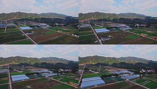 4k航拍深圳大鹏半岛农业科技基地风光高清在线视频素材下载