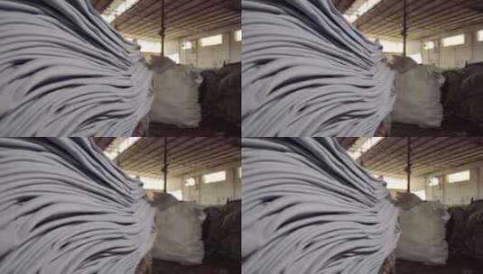 制造业 皮革生产 工厂   皮革厂  皮革工艺高清在线视频素材下载