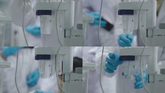 实验室做实验 实验器材设备4K素材高清在线视频素材下载