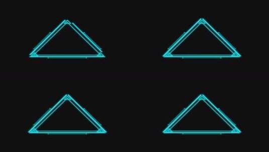 科技HUD 科技小元素 赛博朋克 虚拟数字高清在线视频素材下载