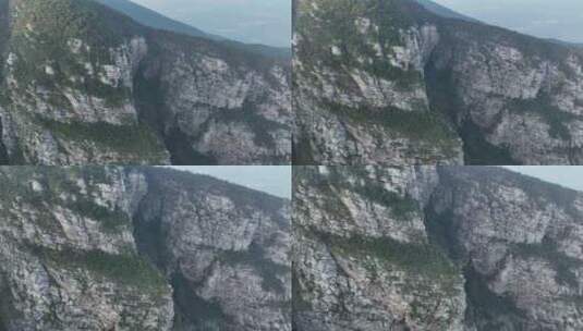 庐山风景区山峰岩石航拍山脉山丘山岭山陵高清在线视频素材下载