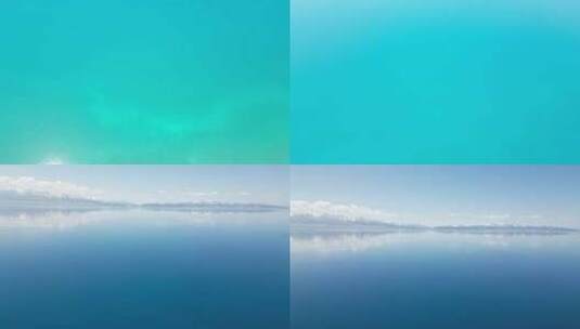 赛里木湖高清在线视频素材下载