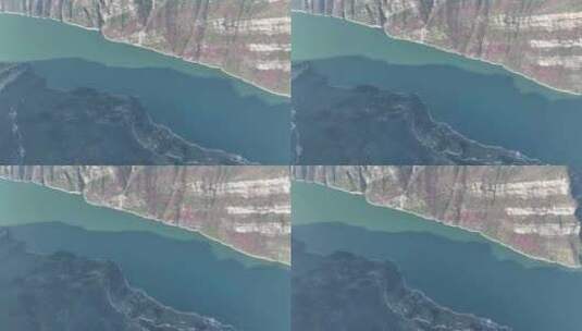 航拍长江三峡巫峡高清在线视频素材下载