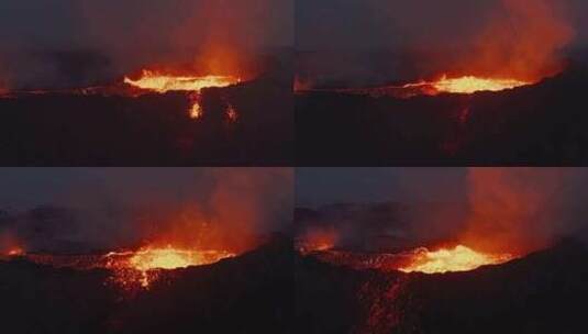 格尔丁达加尔斯戈斯火山【4K]高清在线视频素材下载