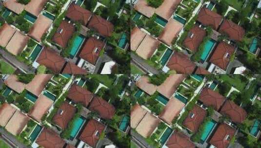 巴厘岛的别墅区【4K】高清在线视频素材下载