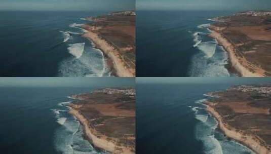 Ericeira，海洋，海，葡萄牙高清在线视频素材下载