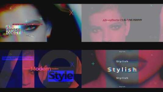 时尚现代美妆企业宣传AE模板高清AE视频素材下载
