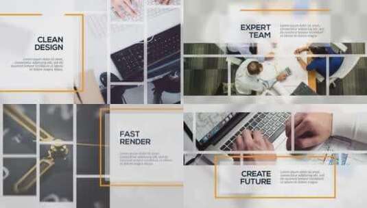 企业宣传推广幻灯片视频展示AE模板高清AE视频素材下载