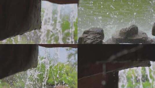 流水瀑布滴水高清在线视频素材下载