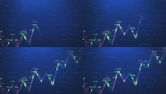 股市股票背景视频高清在线视频素材下载