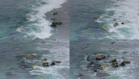 【正版素材】海浪慢镜头海浪升格高清在线视频素材下载