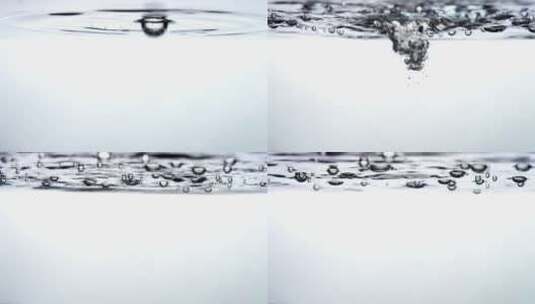 水滴 创意一滴水饮用水高清在线视频素材下载