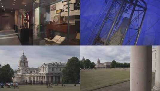 英国格林威治皇家天文台高清在线视频素材下载