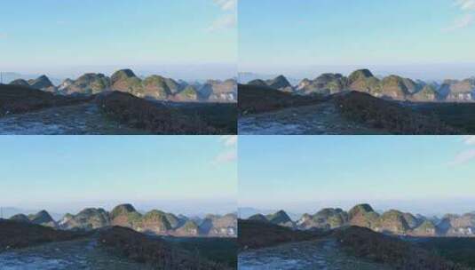 贵州山脉风景高清在线视频素材下载