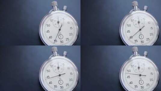 秒表转动的延时镜头高清在线视频素材下载