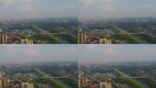 郑州城市3高清在线视频素材下载