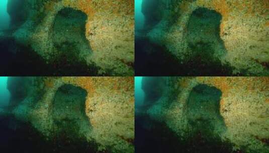 挪威-萨尔茨特劳门水下洞穴-58高清在线视频素材下载