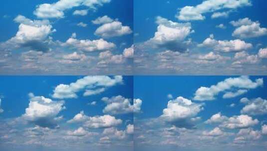 巨大的云彩在天空中快速移动高清在线视频素材下载