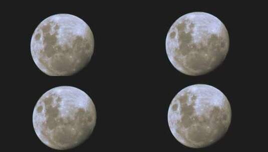 超级大的月亮月亮延时风景夜空高清在线视频素材下载