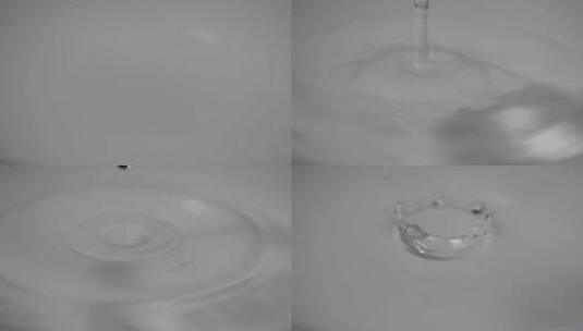水滴慢镜头2高清在线视频素材下载