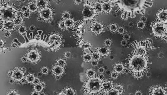 新冠病毒高清在线视频素材下载