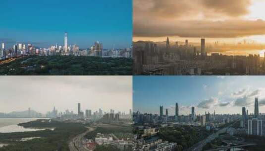 深圳各地标建筑宣传片高清在线视频素材下载