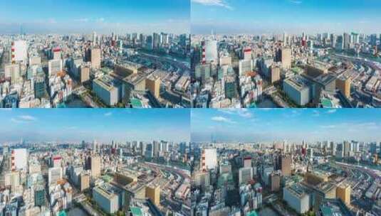 东京城市延时摄影高清在线视频素材下载