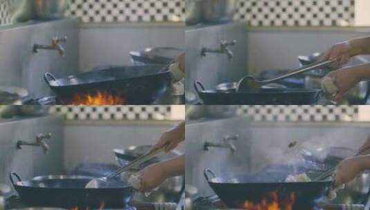 厨房烹饪做饭高清在线视频素材下载
