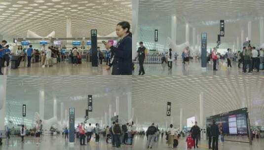 深圳机场高清在线视频素材下载