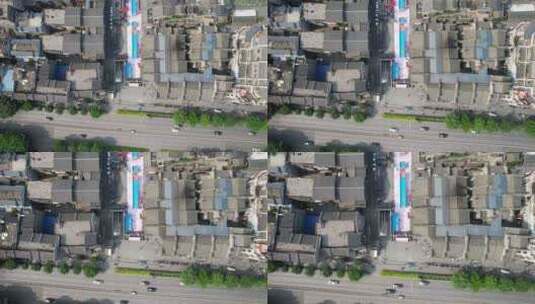 广西桂林城市风光航拍高清在线视频素材下载