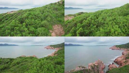 福建霞浦海边风景航拍高清在线视频素材下载