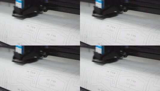 服装绘图机高清在线视频素材下载