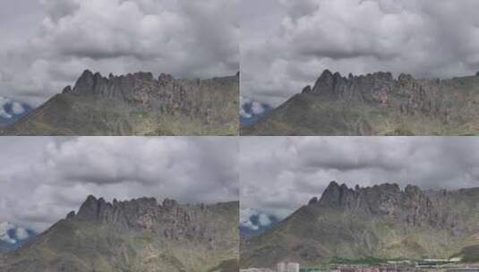 拉萨航拍空镜高清在线视频素材下载